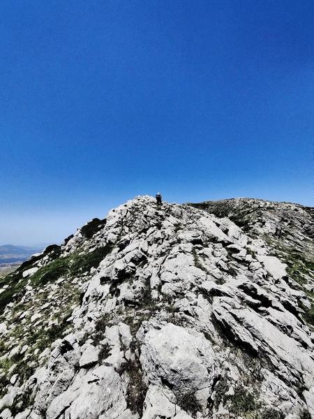 Monte Pollino dalla Cresta Est