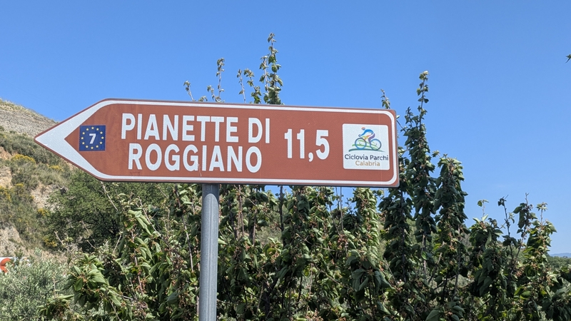 Bici + Treno + Autobus da Bonifati a Roggiano passando per il passo dello Scalone